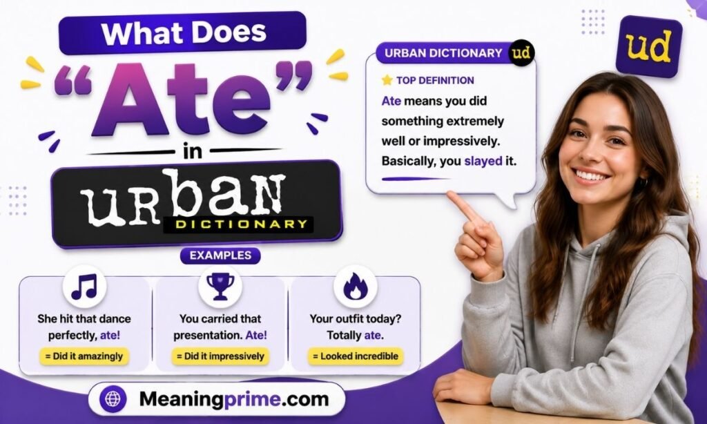 Ate in Urban Dictionary