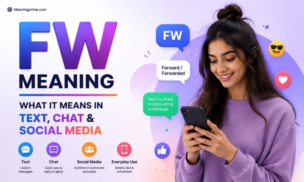 FW Meaning what it Means in Text, Chat & Social Media