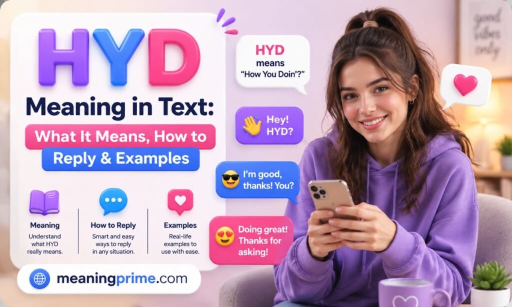 HYD Meaning in Text_ What It Means, How to Reply & Examples