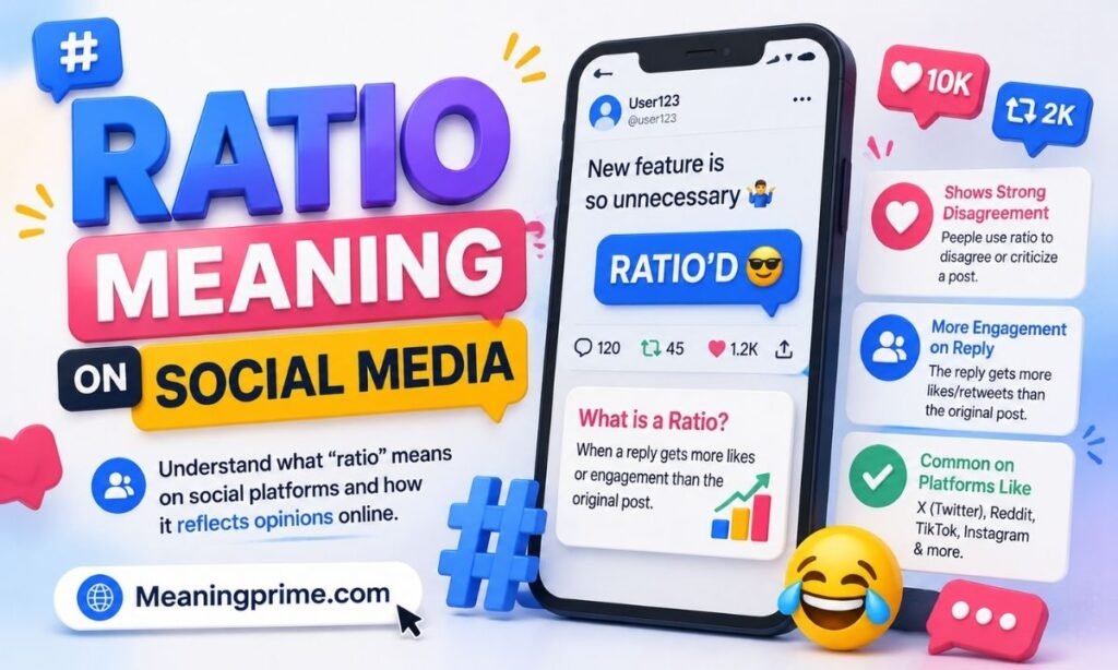 Ratio Meaning on Social Media