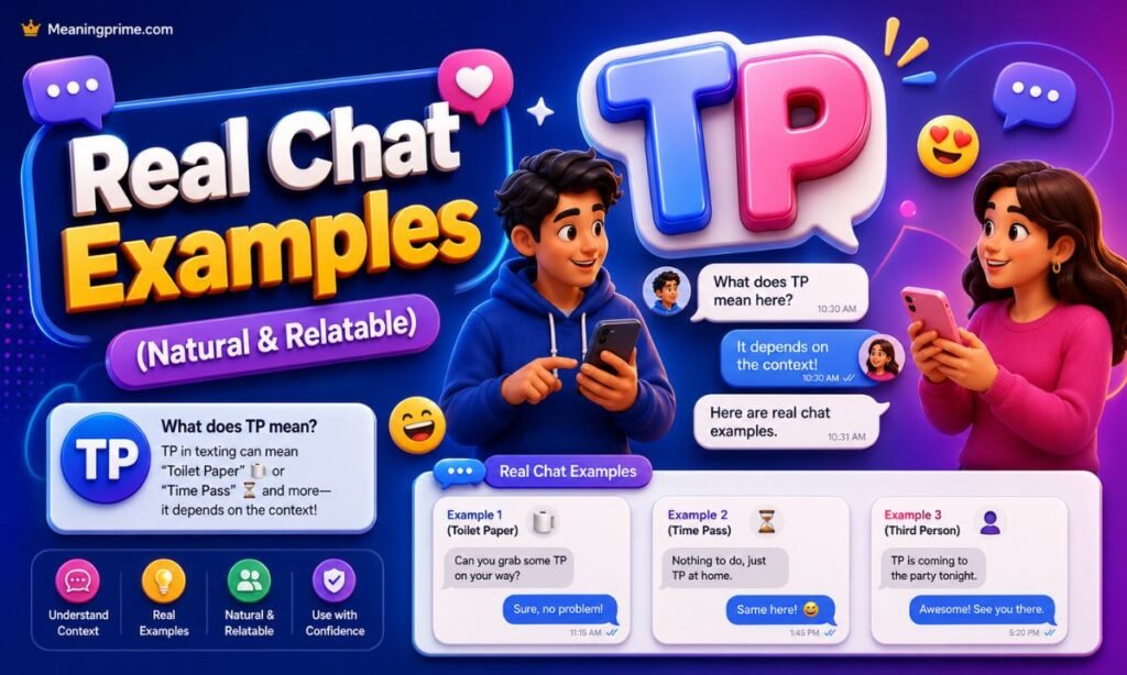 Real Chat Examples (Natural & Relatable)