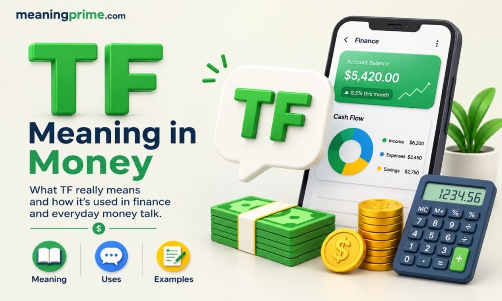 TF Meaning in Money