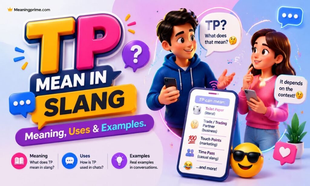 TP Mean In Slang Meaning, Uses & Examples.