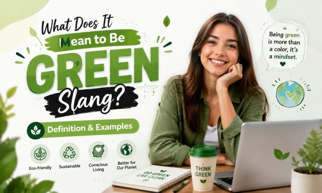 What Does It Mean to Be Green Slang Definition & Examples