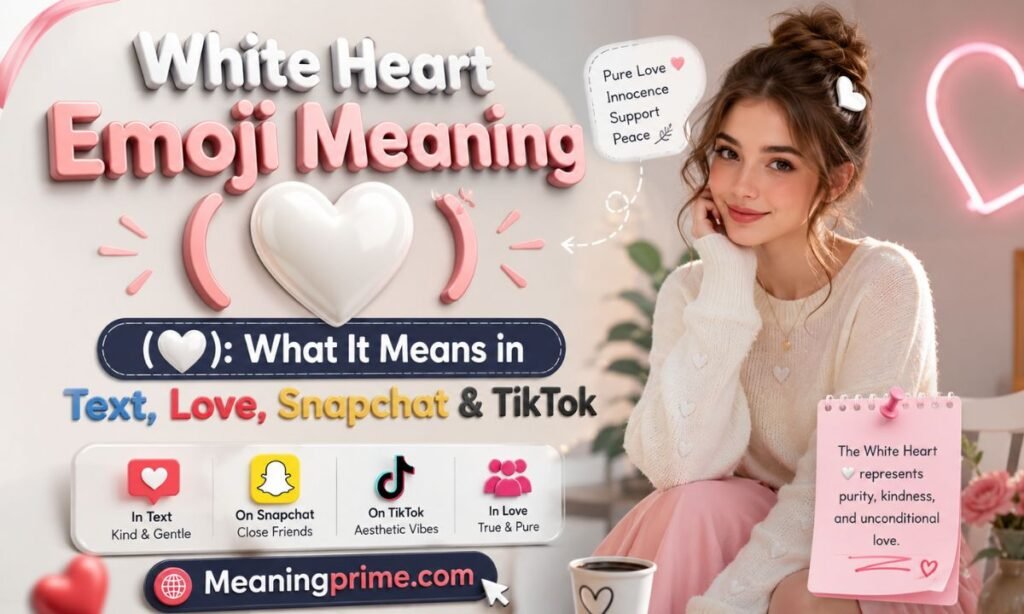 white emoji meaning what it meani in text, love, snapchat, & tikok