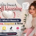 white emoji meaning what it meani in text, love, snapchat, & tikok