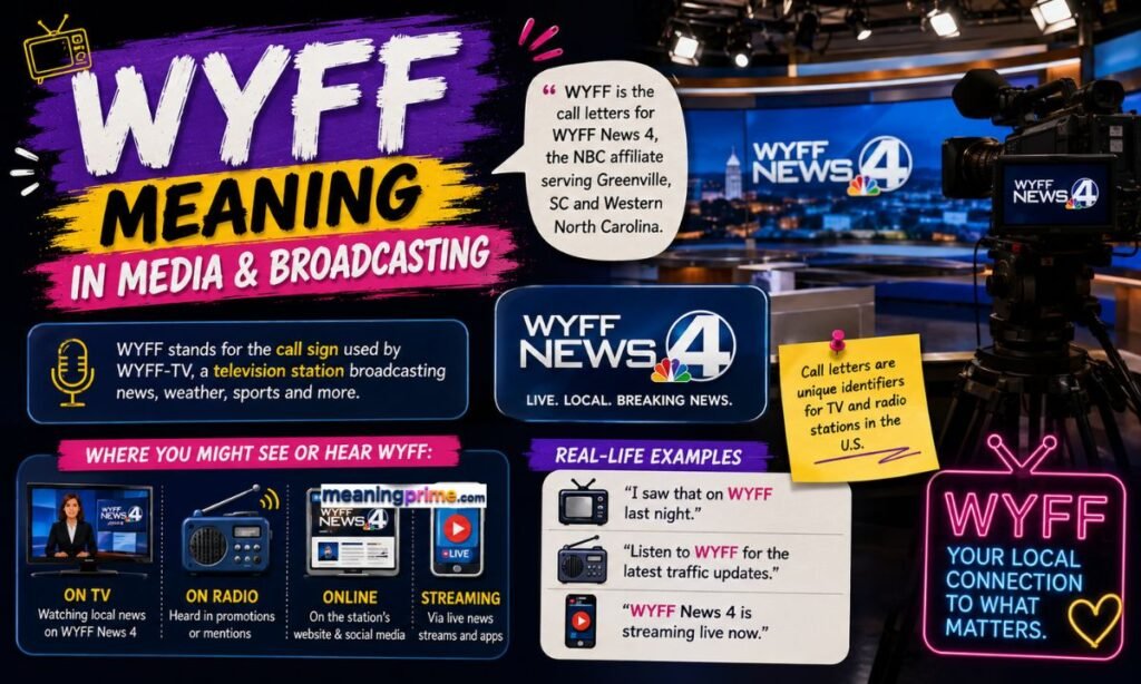 wyff meaning in media & broadcasting