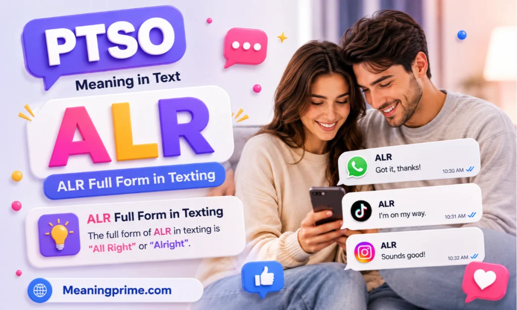 ALR Full Form in Texting