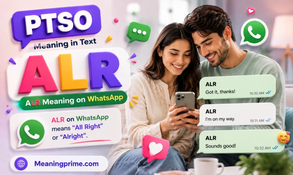 ALR Meaning on WhatsApp