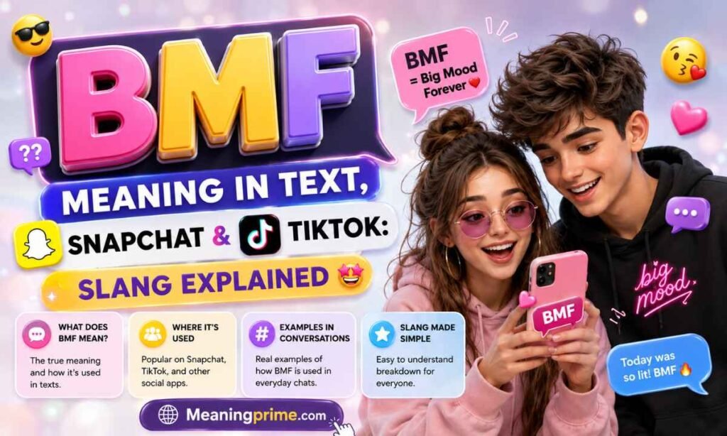 BMF Meaning in Text, Snapchat & TikTok Slang Explained