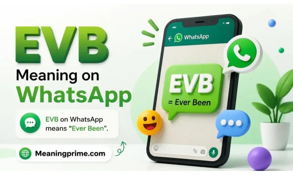 EVB Meaning on WhatsApp