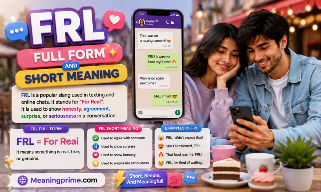 FRL Full Form and Short Meaning