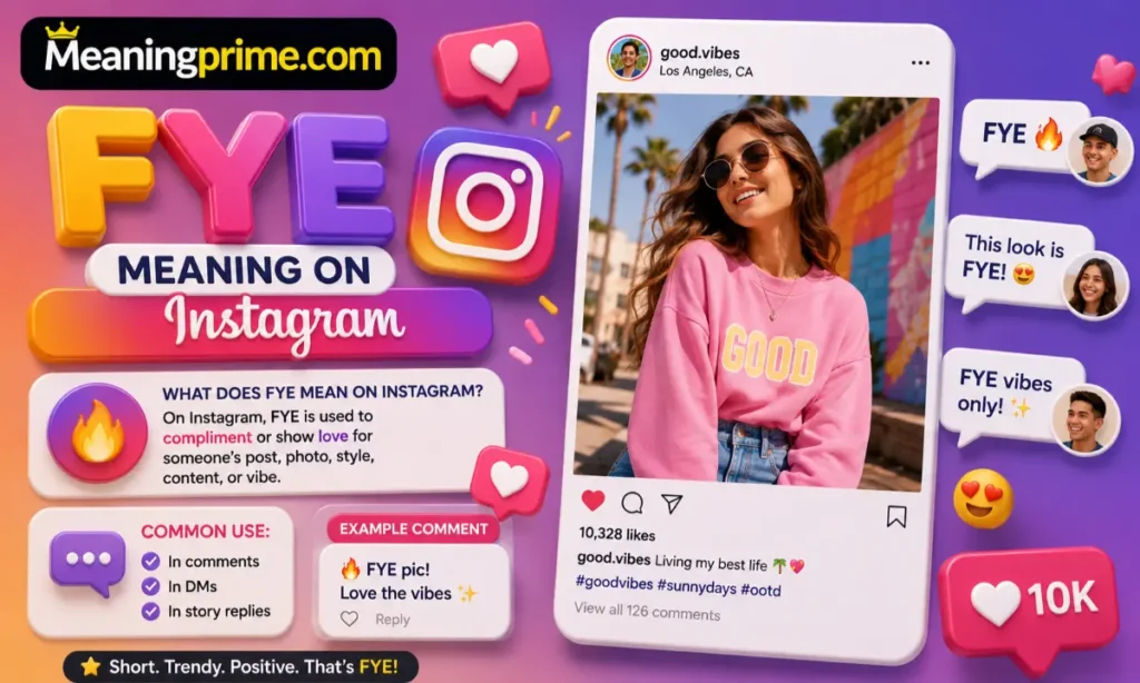 FYE Meaning on Instagram