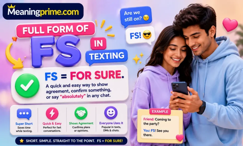 Full Form of FS in Texting