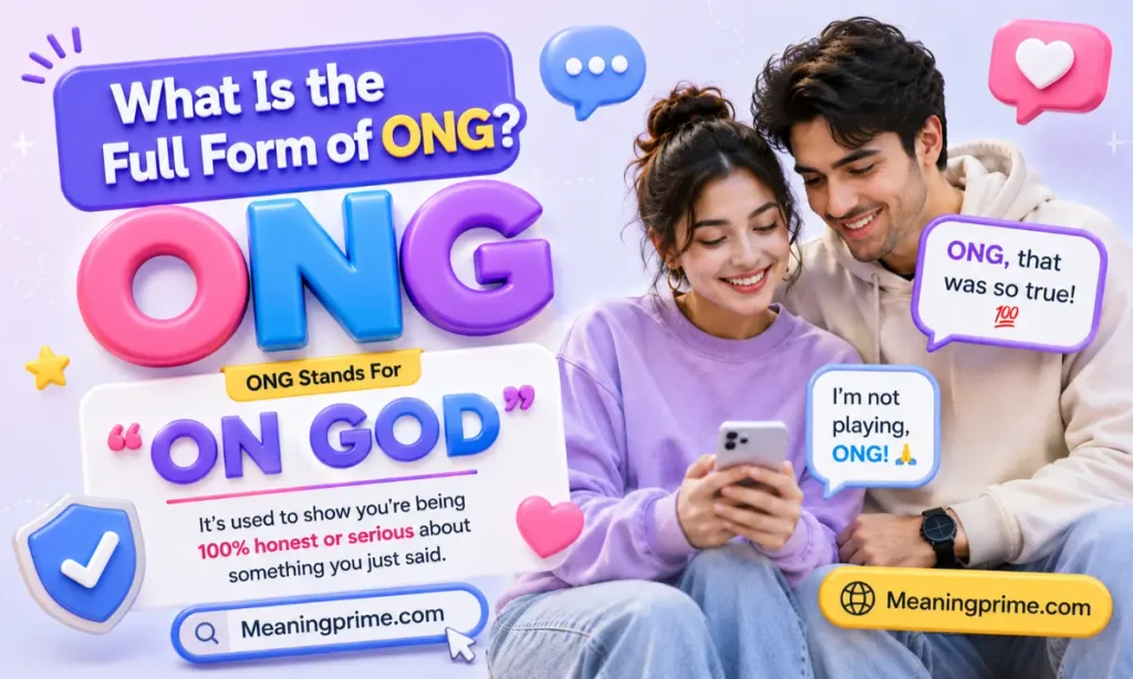 Full Form of ONG
