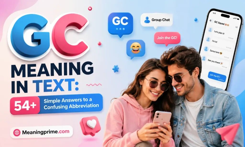 GC Meaning in Text