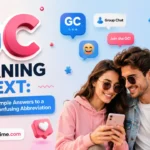 GC Meaning in Text