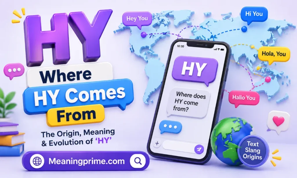 HY Comes From
