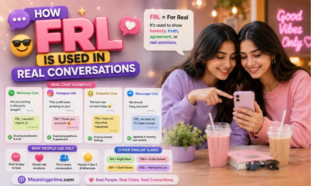 How FRL Is Used in Real Conversations