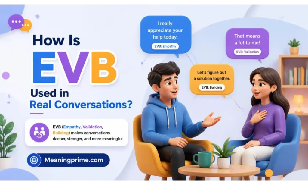 How Is EVB Used in Real Conversations?