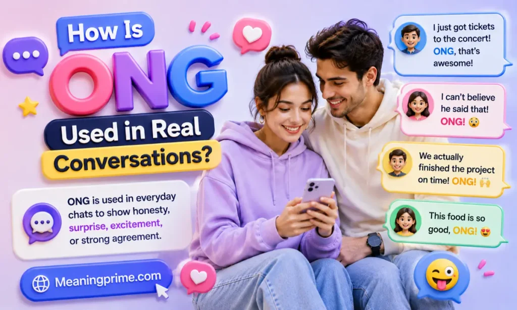 How Is ONG Used in Real Conversations