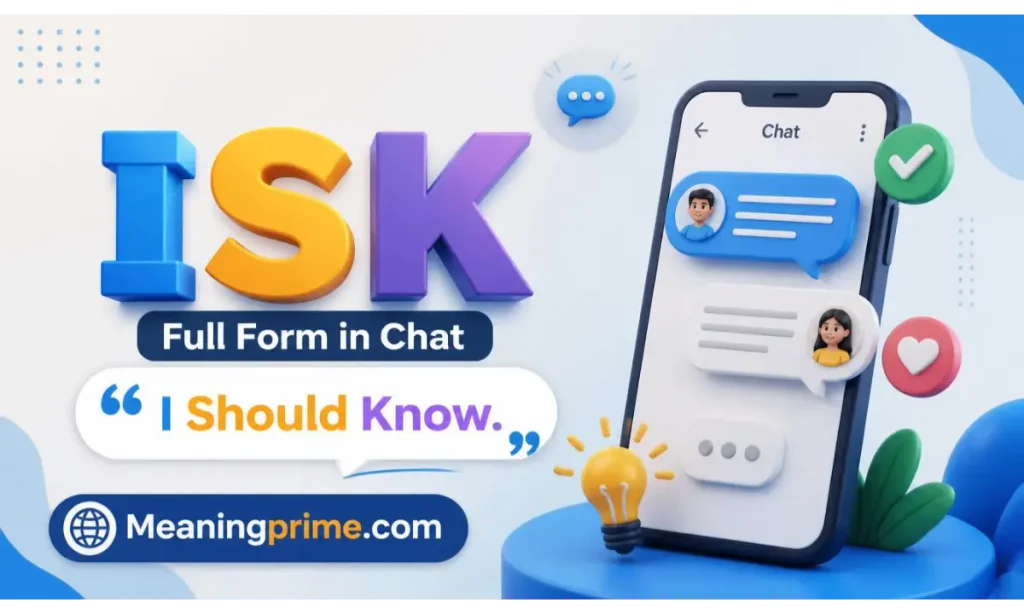 ISK Full Form in Chat