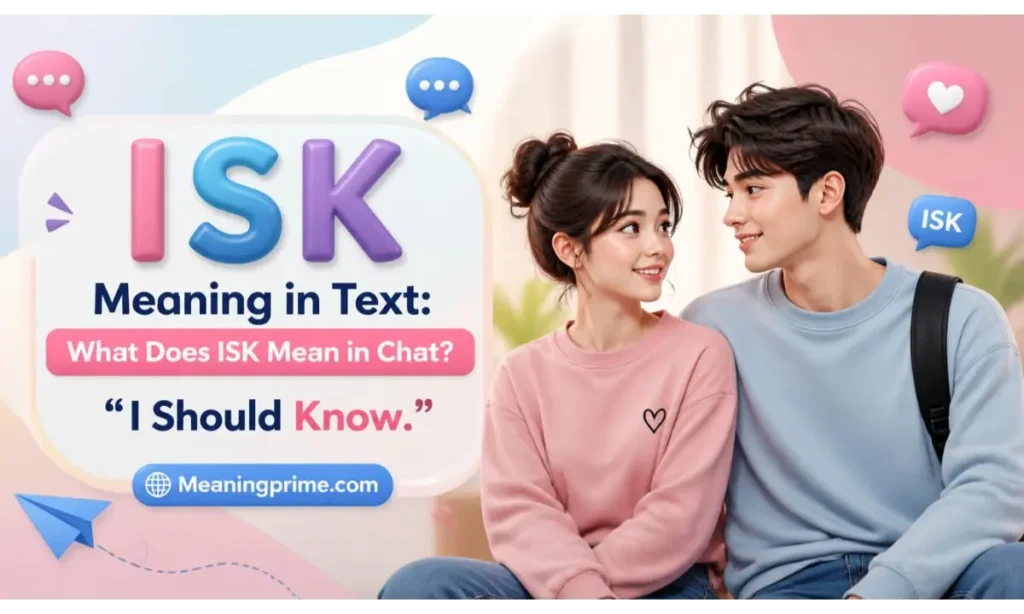 ISK Meaning in Text