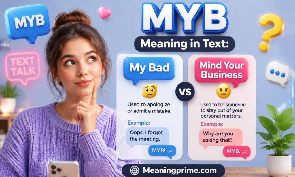 MYB Meaning in Text_ _My Bad_ vs _Mind Your Business