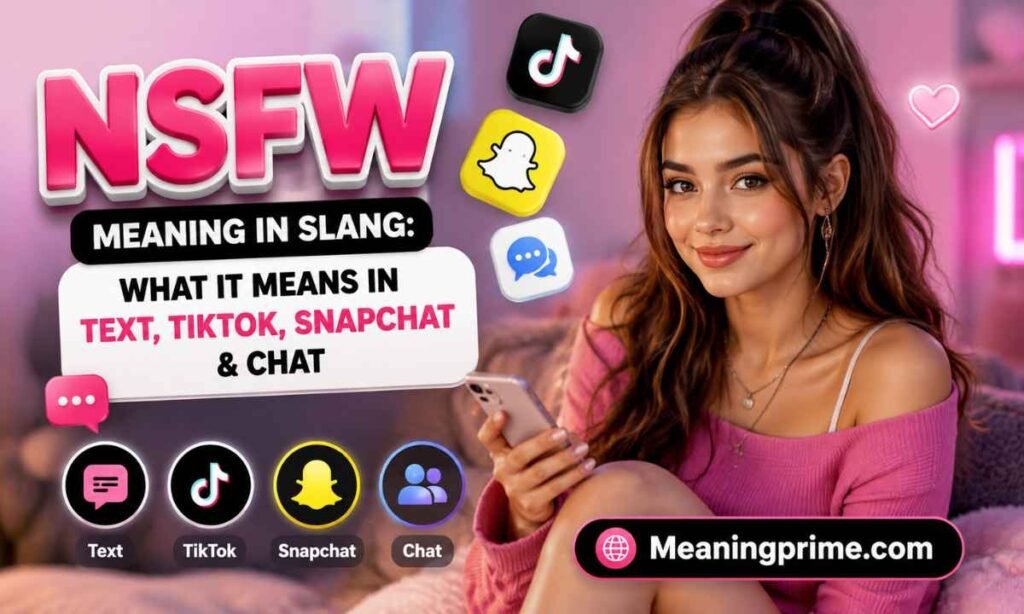 NSFW Meaning in Slang What It Means in Text, TikTok, Snapchat & Chat