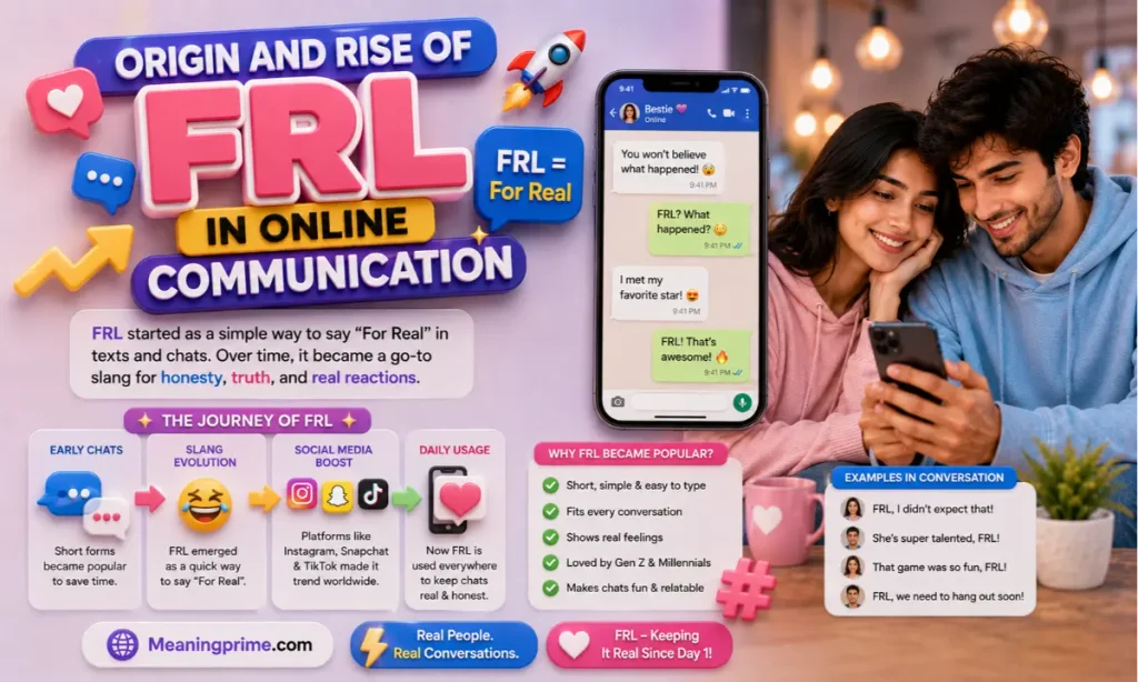 Origin and Rise of FRL in Online Communication