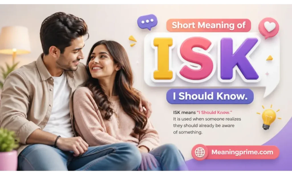Short Meaning of ISK