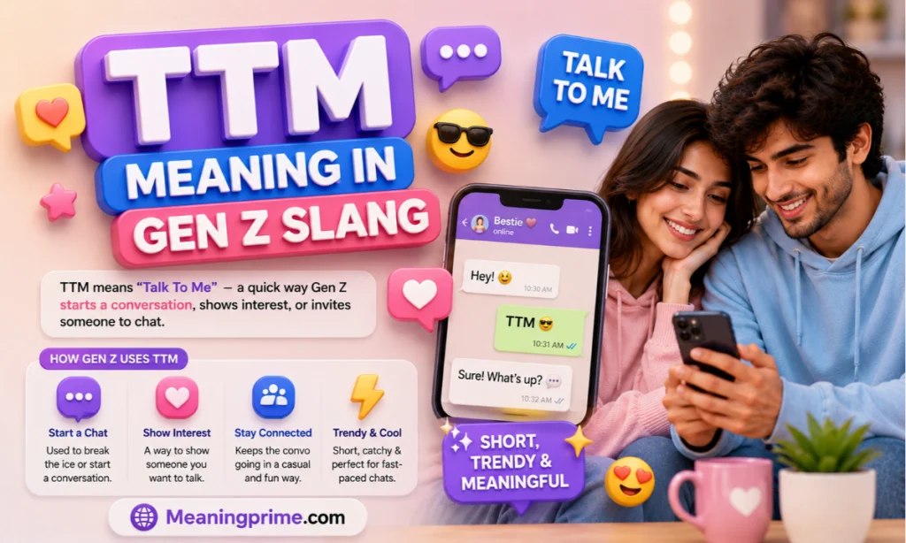 TTM Meaning in Gen Z Slang