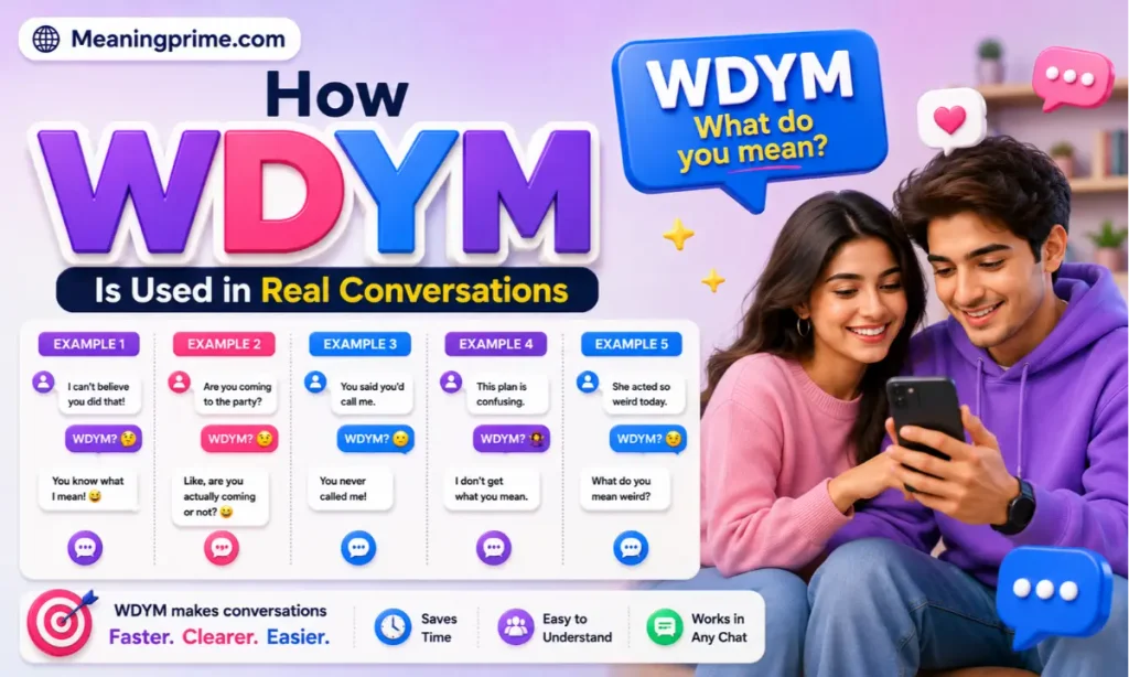 WDYM Is Used in Real Conversations