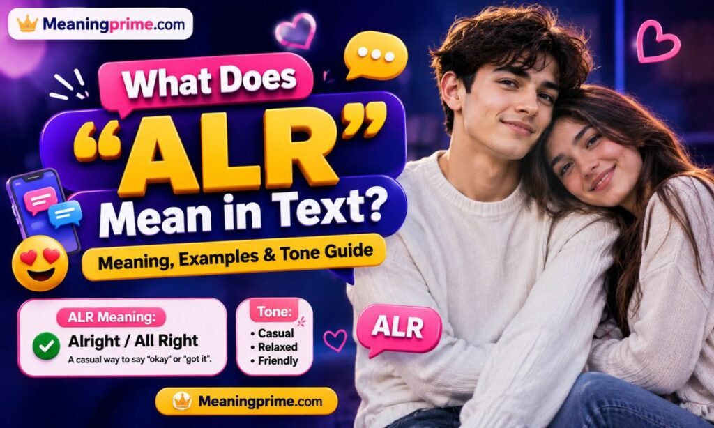 What Does ALR Mean in Text Meaning, Examples & Tone Guide