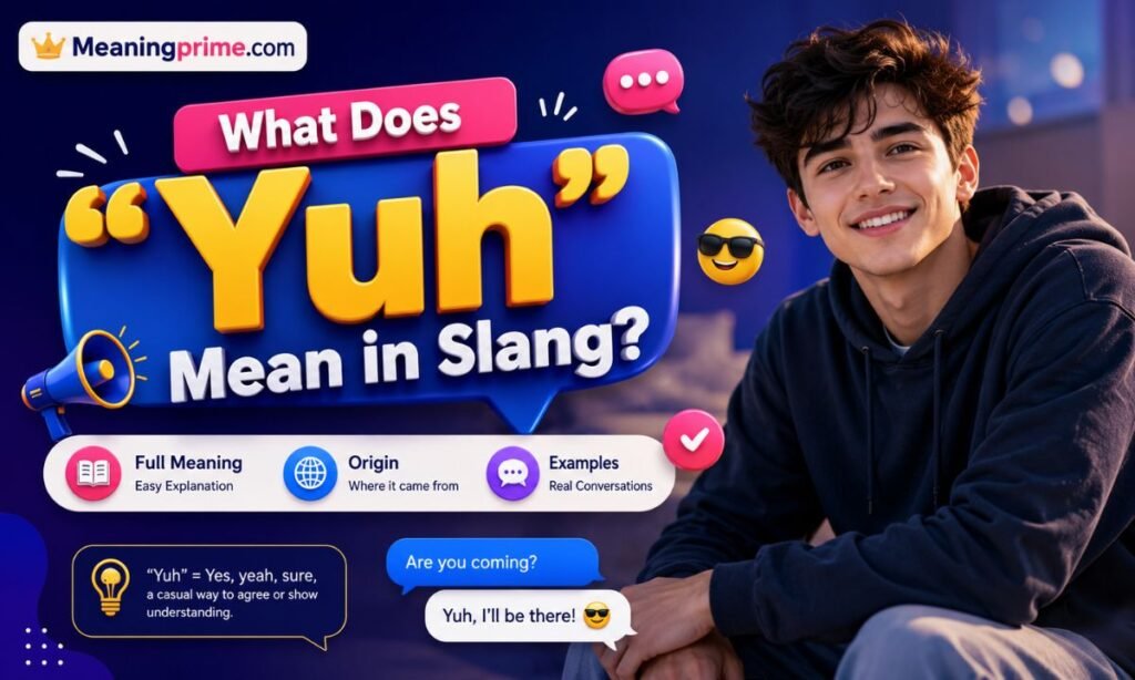 What Does Yuh Mean in Slang Full Meaning, Origin & Examples