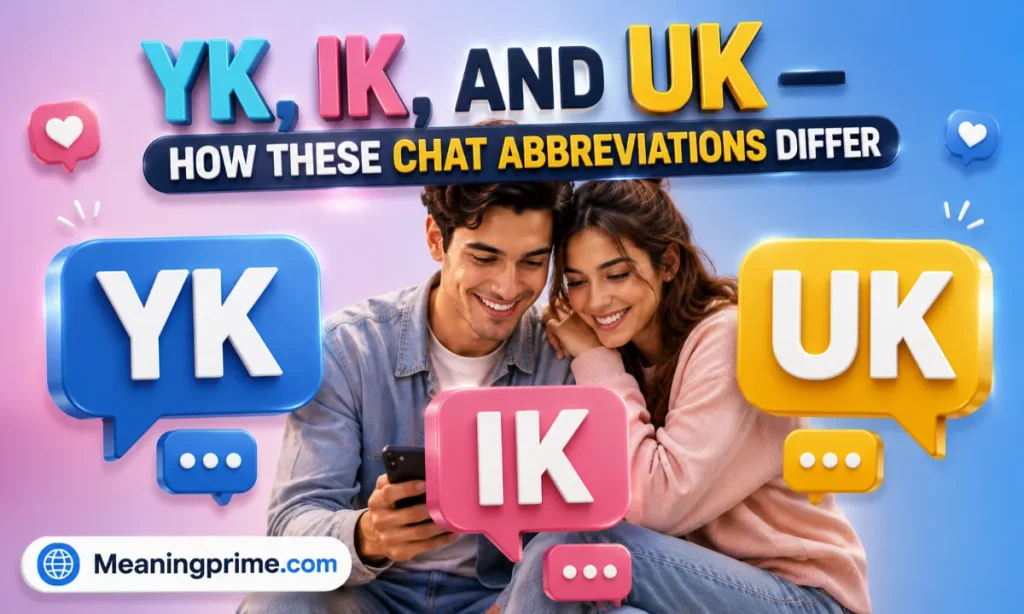 YK, IK, and UK