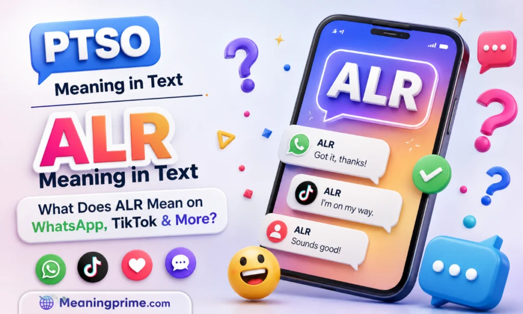 alr meaning in text