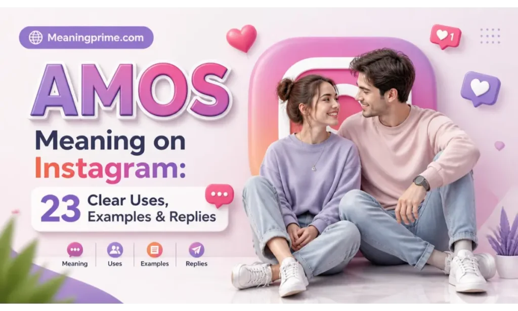 AMOS Meaning on Instagram