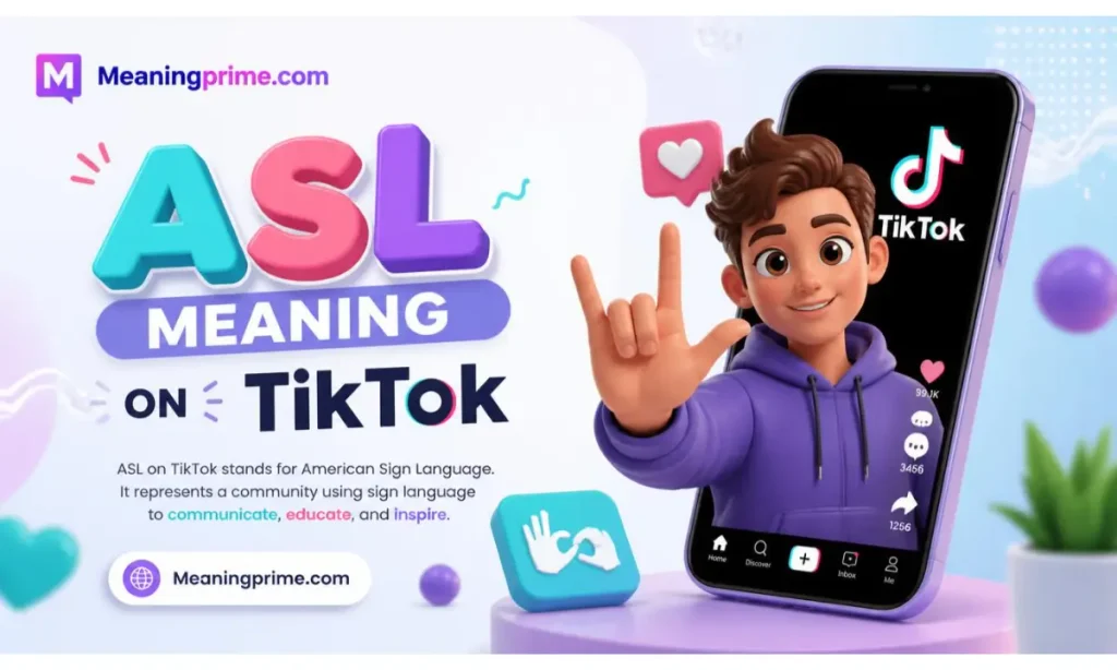 ASL Meaning on TikTok