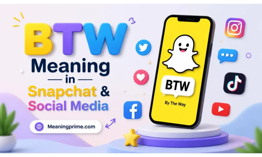 BTW Meaning in Snapchat & Social Media