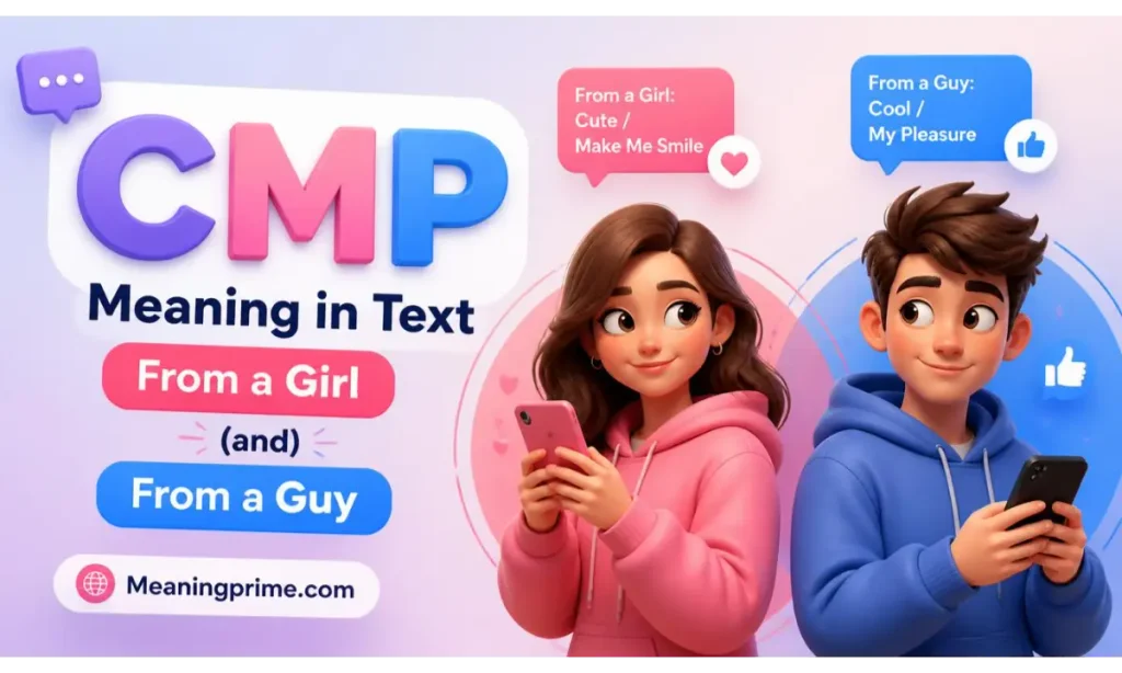 CMP Meaning in Text From a Girl 