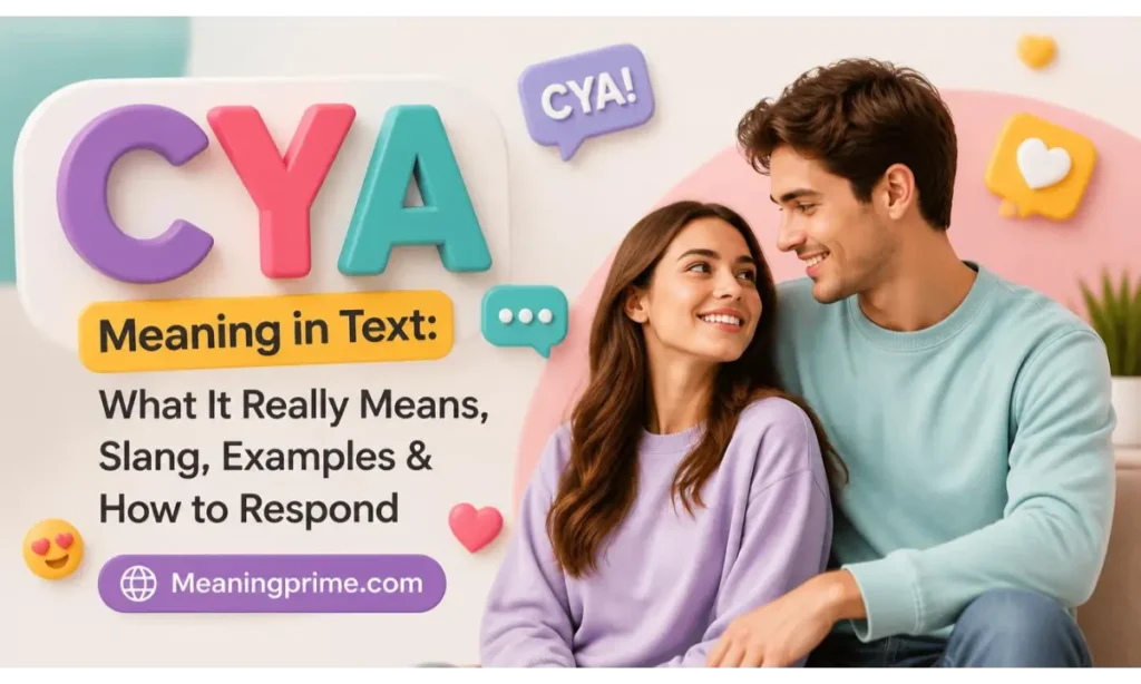 CYA Meaning in Text