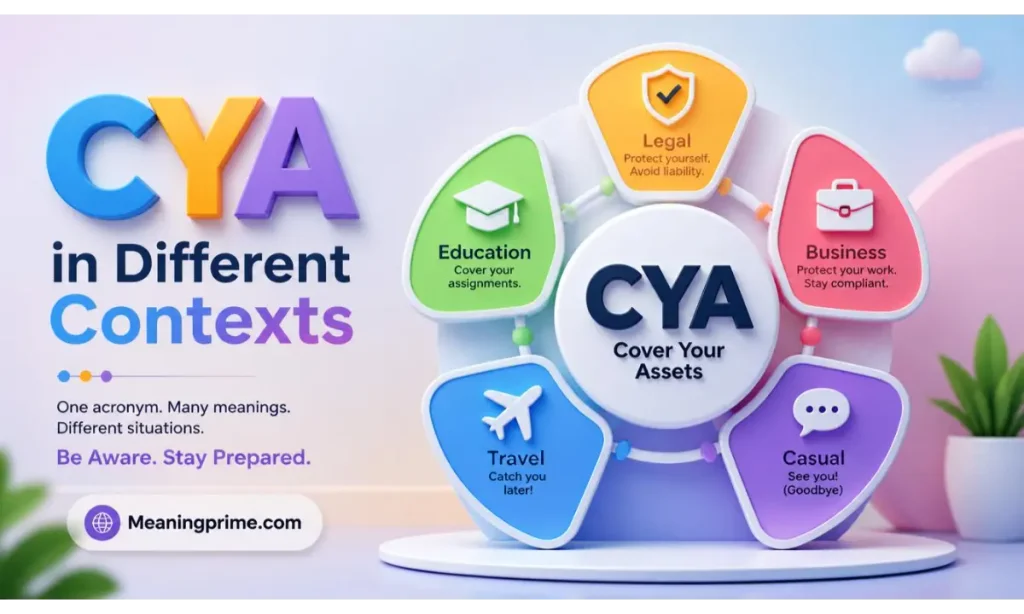 CYA in Different Contexts