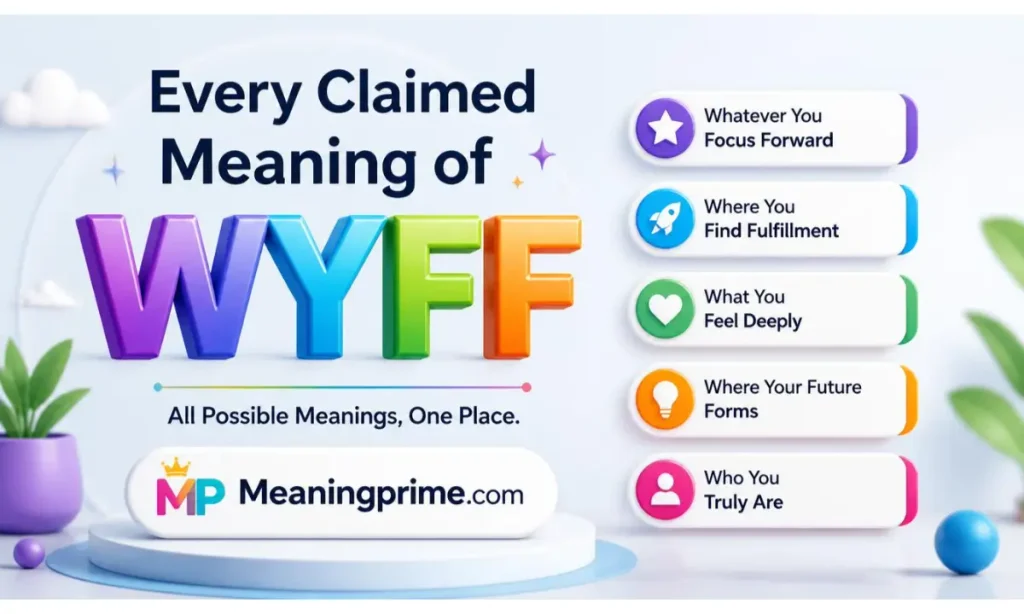 Claimed Meaning of WYFF