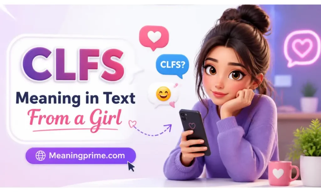 Clfs Meaning in Text From a Girl