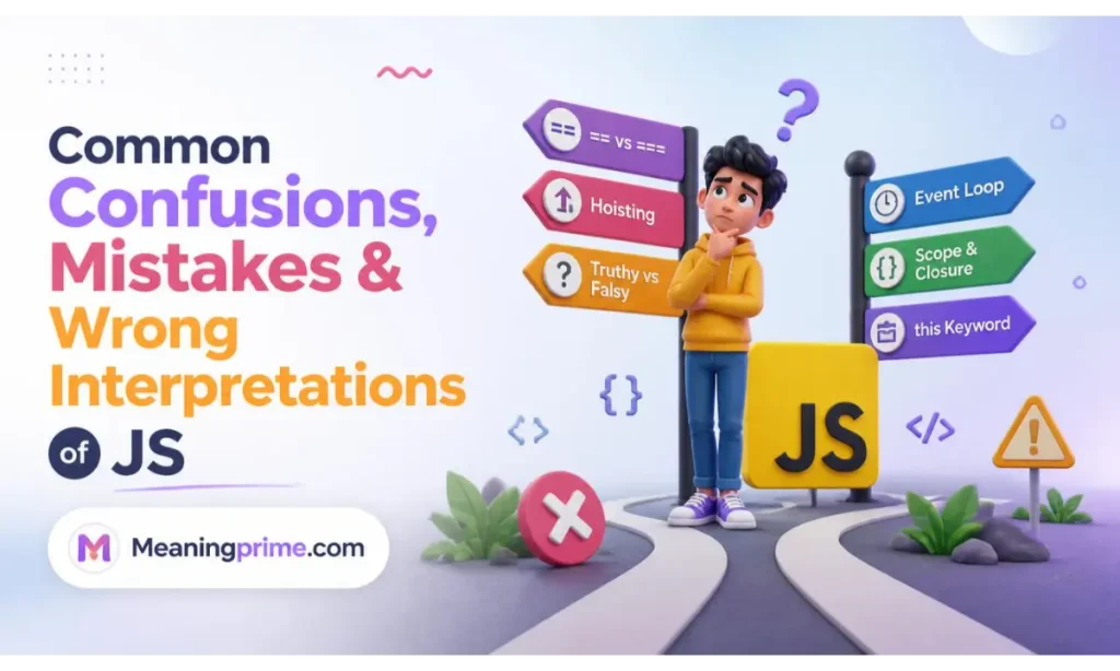 Common Confusions, Mistakes & Wrong Interpretations of JS