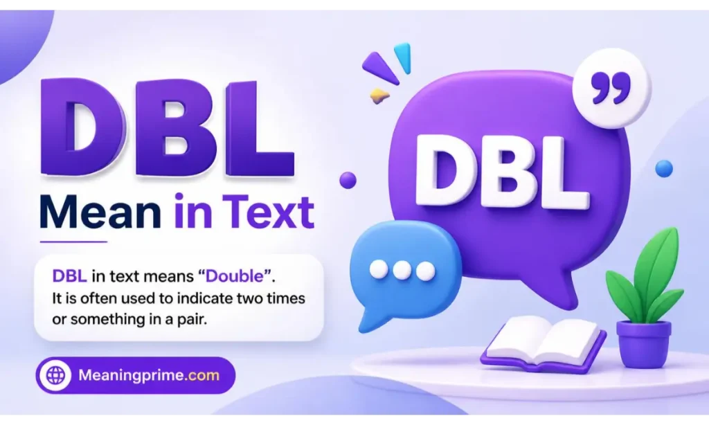 DBL Mean in Text