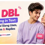 DBL Meaning in Text