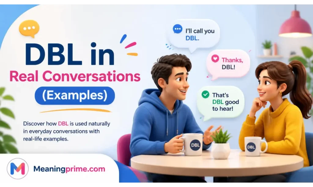 DBL in Real Conversations