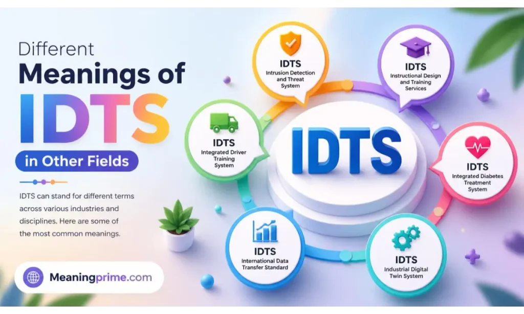 Different Meanings of IDTS in Other Fields